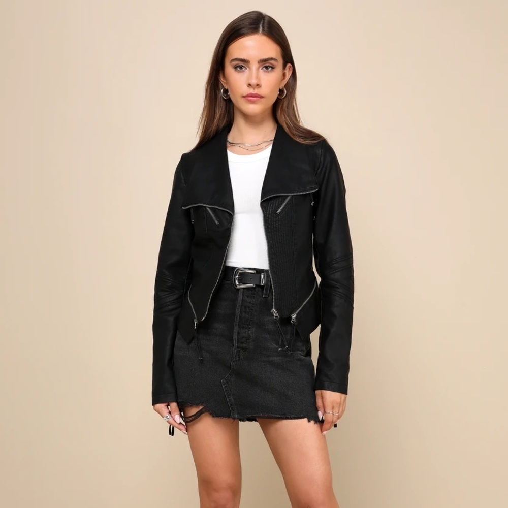 Vegan Leather Jacket